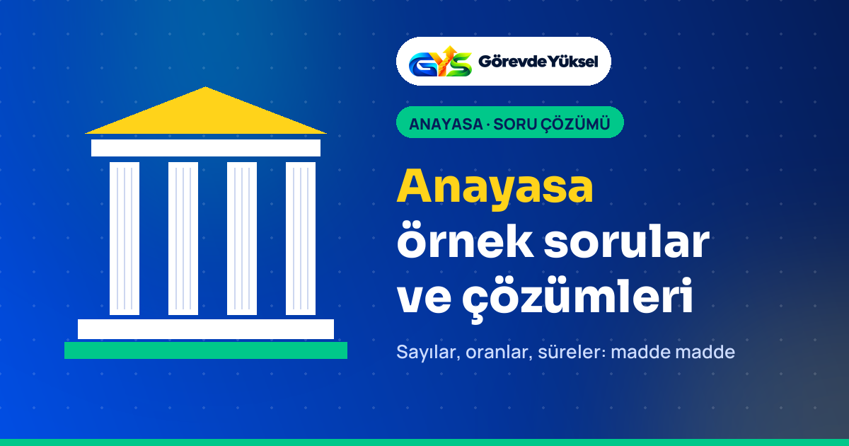 Anayasa örnek sorular yazısının kapak görseli: sütunlu devlet binası çizimi