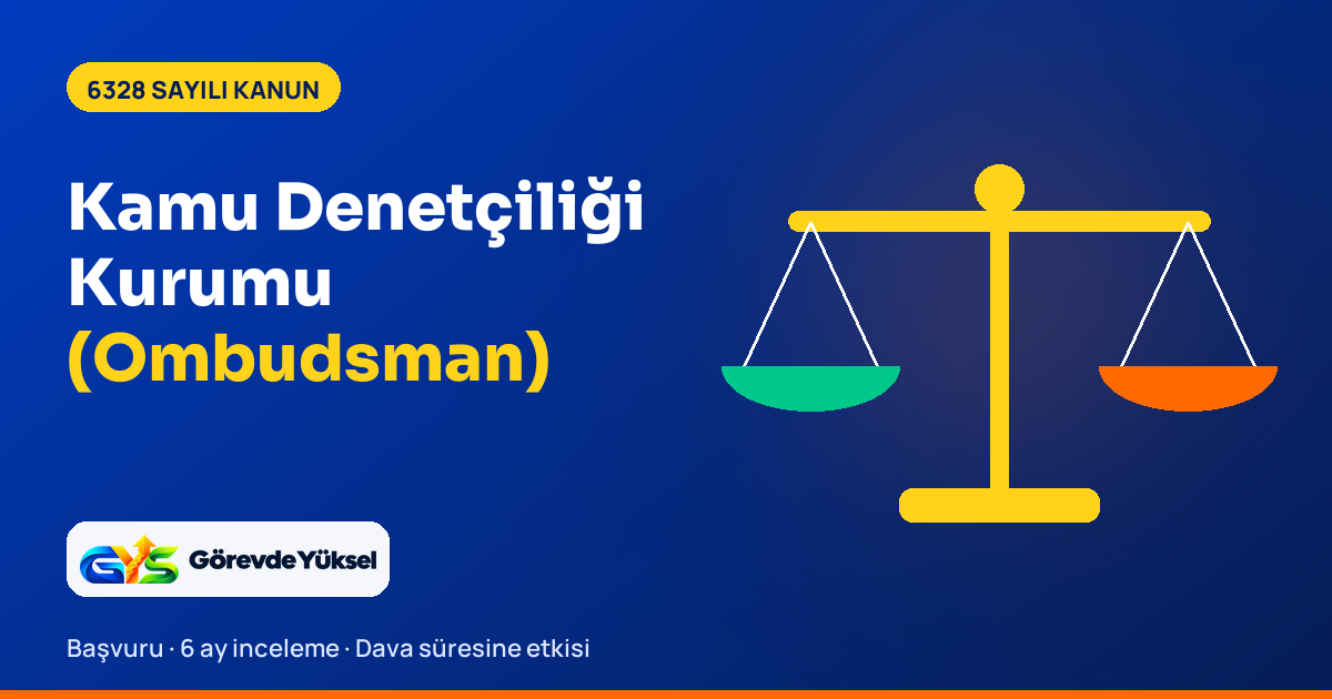 Kamu Denetçiliği Kurumunu simgeleyen adalet terazisi çizimi